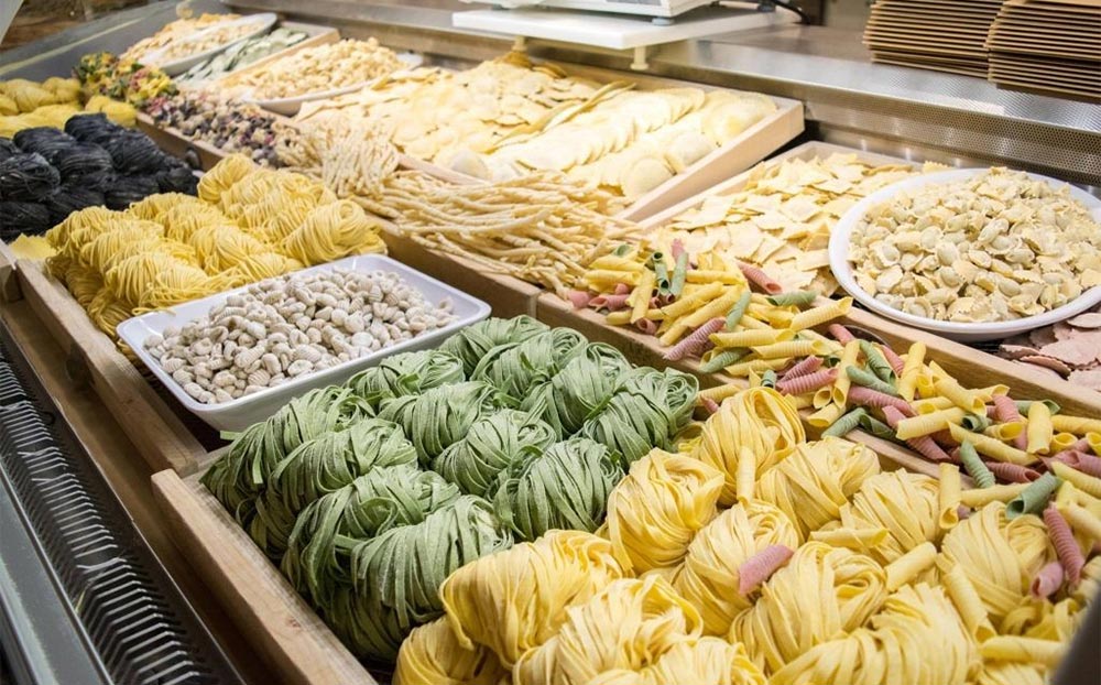 take-away di pasta fresca